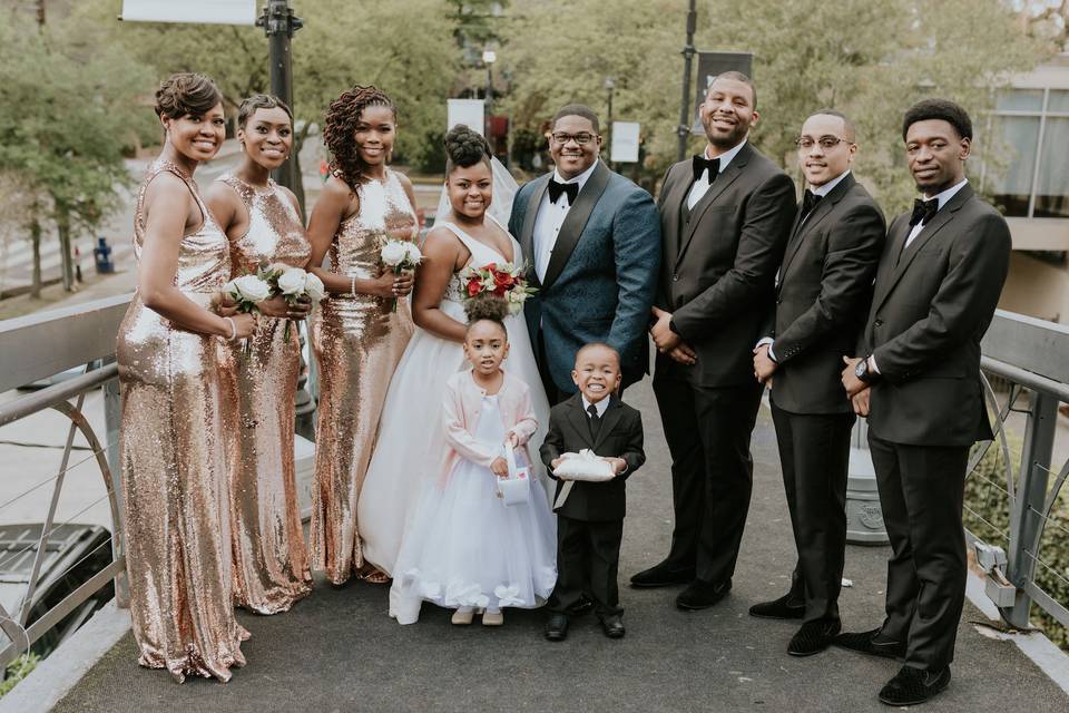 Wedding attendants