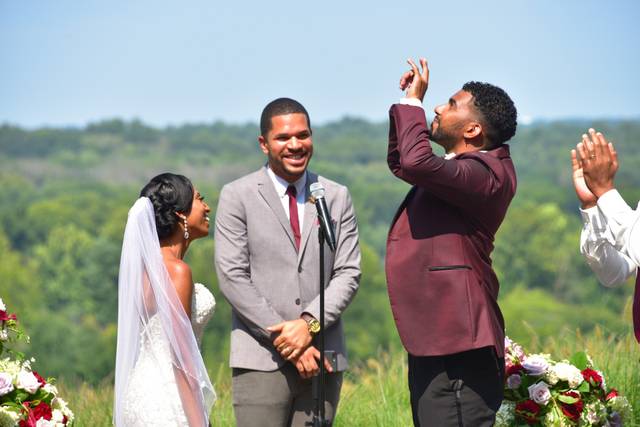 Outdoor wedding