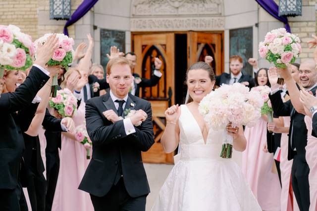 Bride Exiting The Basilica