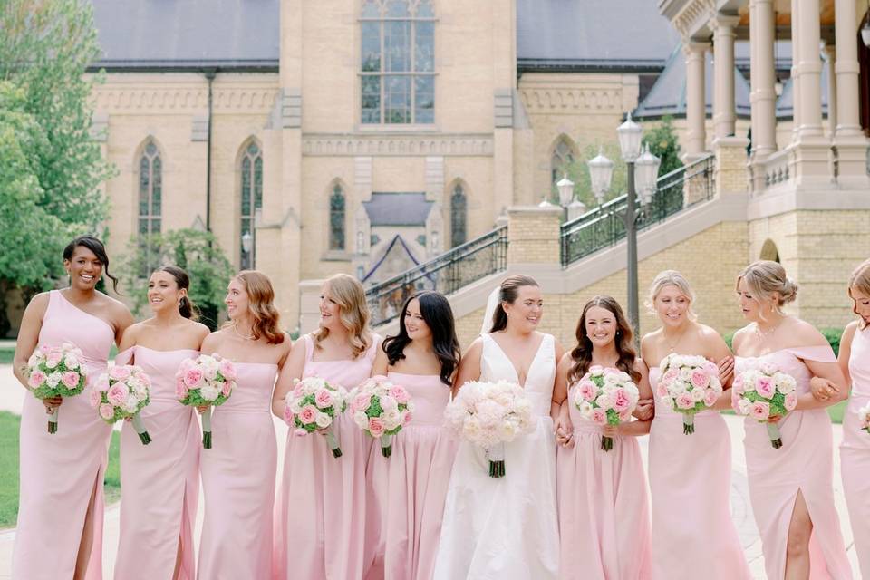 Bridesmaids in God Quad