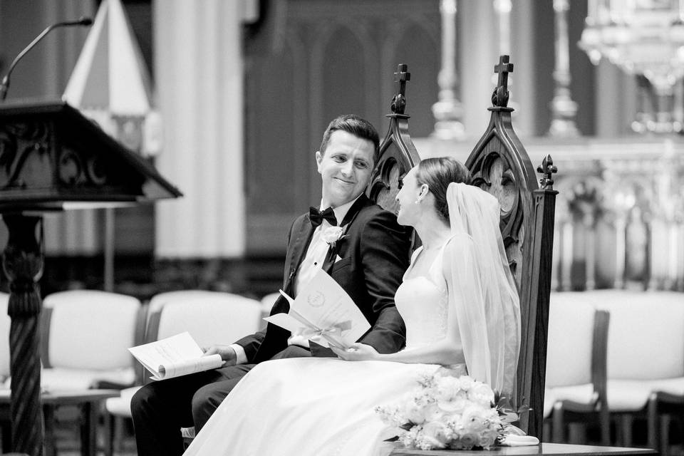 Catholic Wedding at Notre Dame