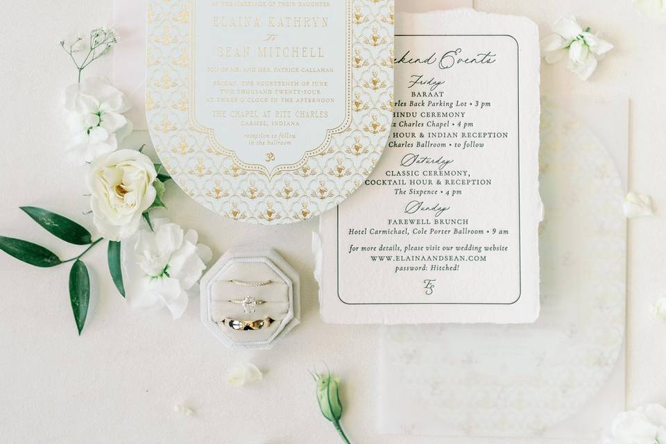 The Sixpence Wedding Details