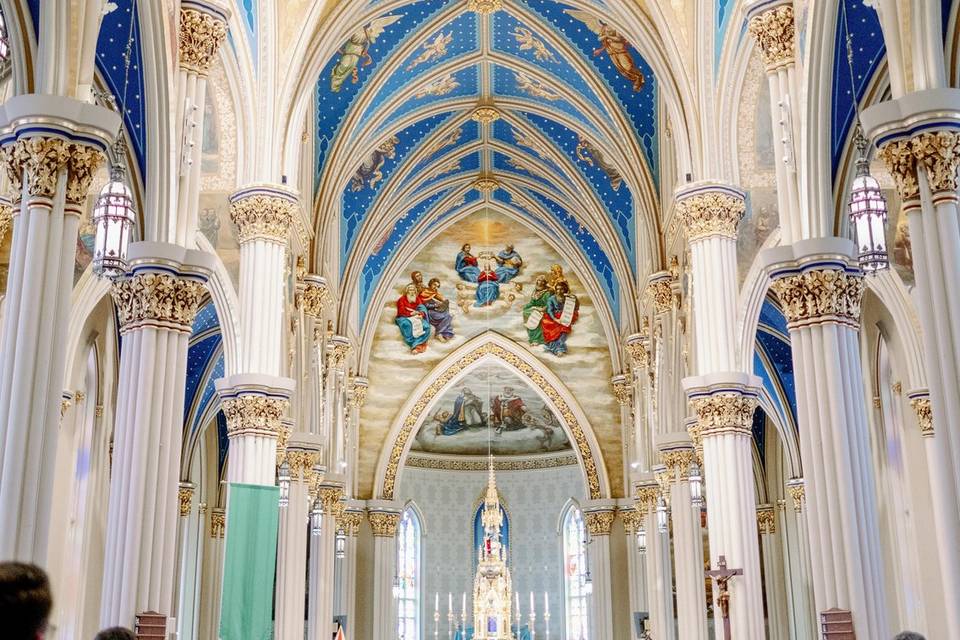 Basilica Wedding Notre Dame