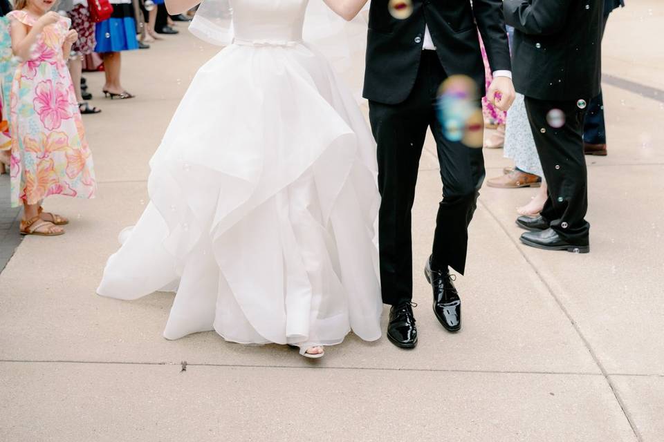 Bubble exit at Notre Dame