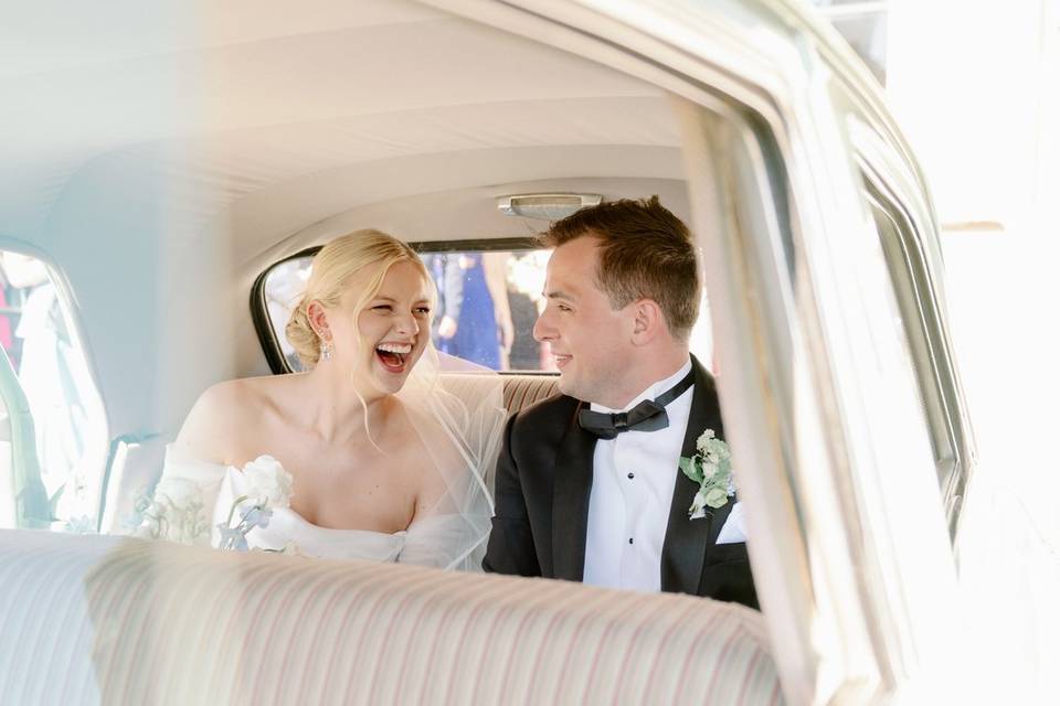 Just Married Laughter!
