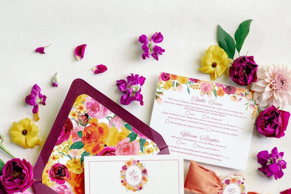 The Printed Event Invitations