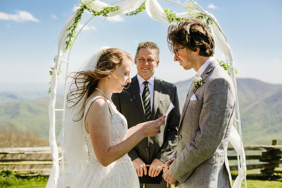 VA- Blue Ridge Mt Elopement