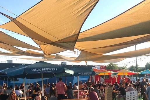 Fresh pond beer garden