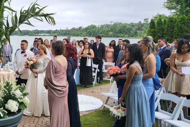 Ceremony on the water