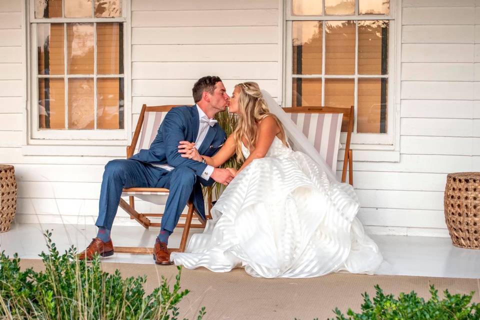 Front porch bride