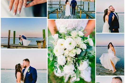 Lacey and andrew on dock