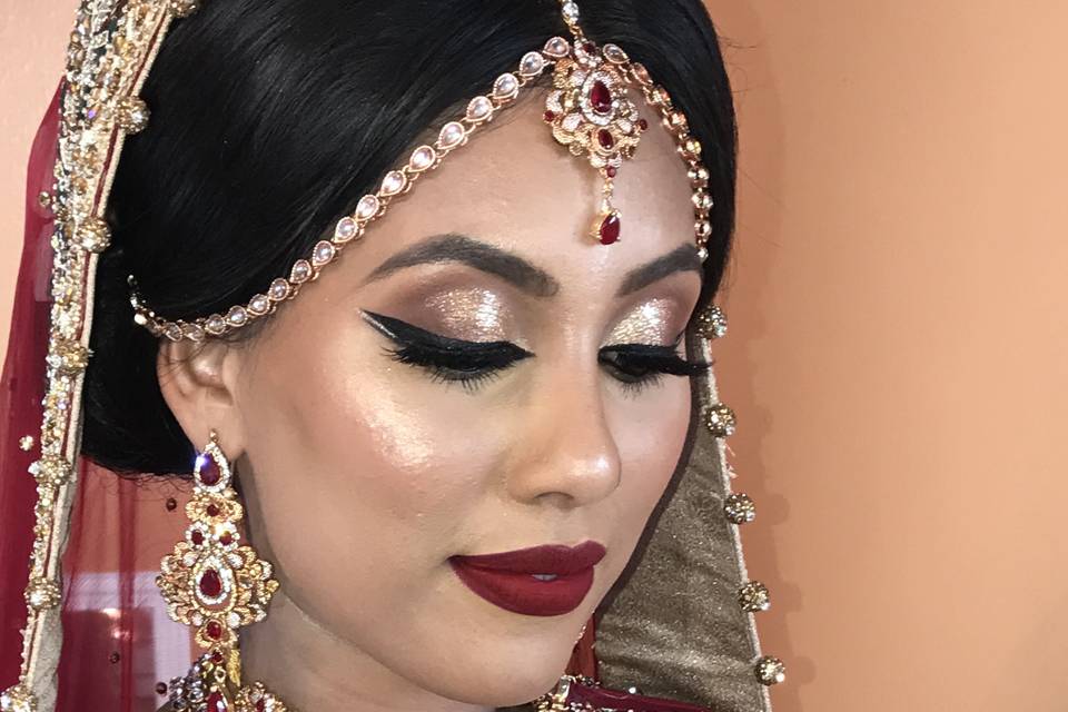 Bridal Makeup Hair and Styling