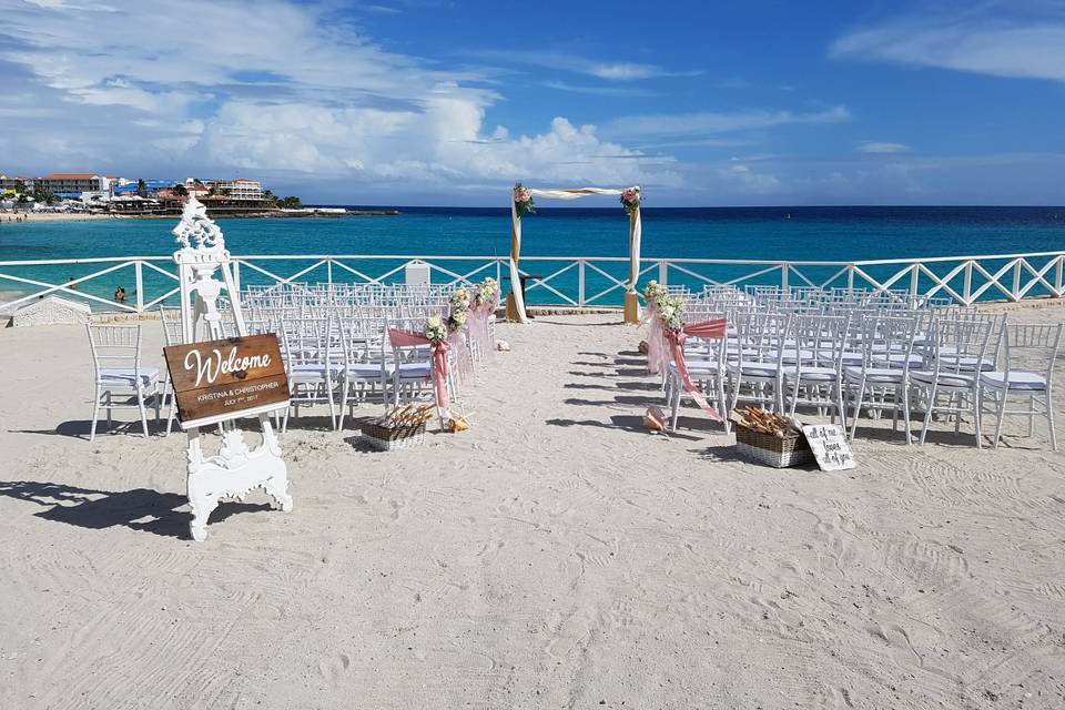 Ceremony on the Beach