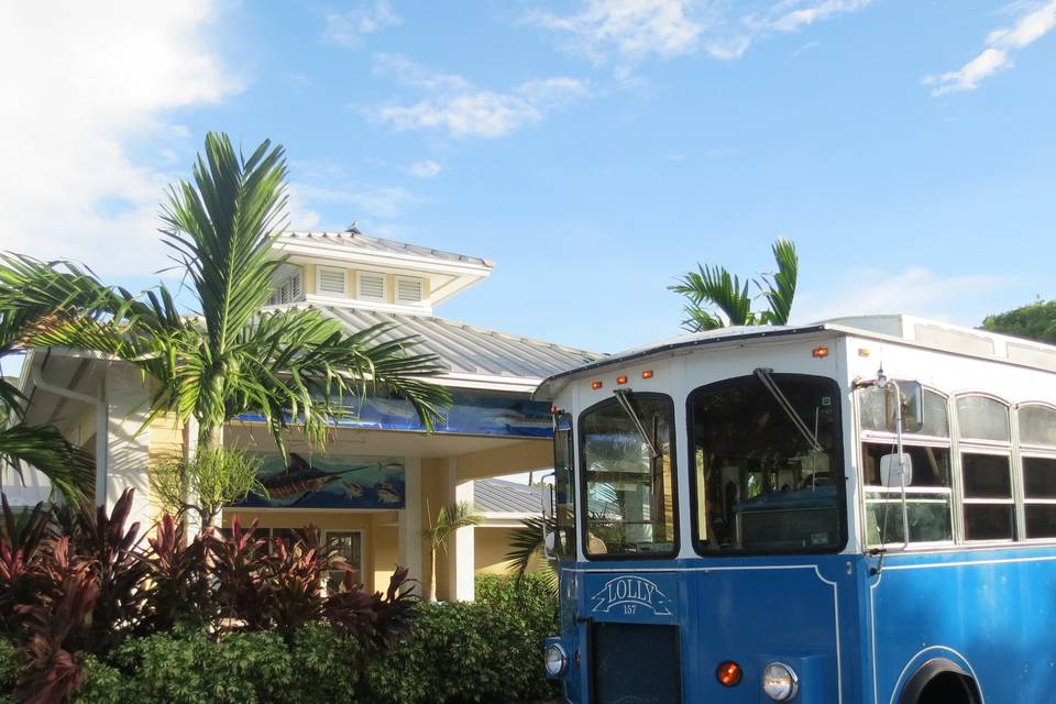 Island Time Trolley at The Islander Resort, Islamorada FL