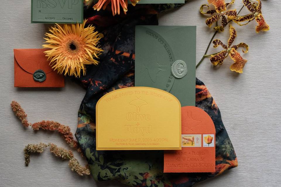 Flat Lay Florals
