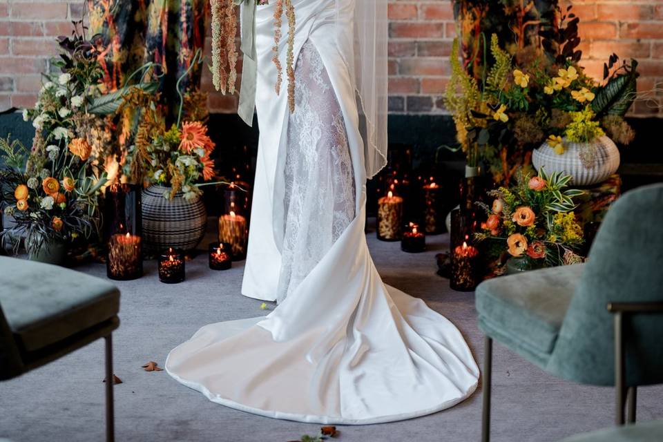 Unique Ceremony Set up