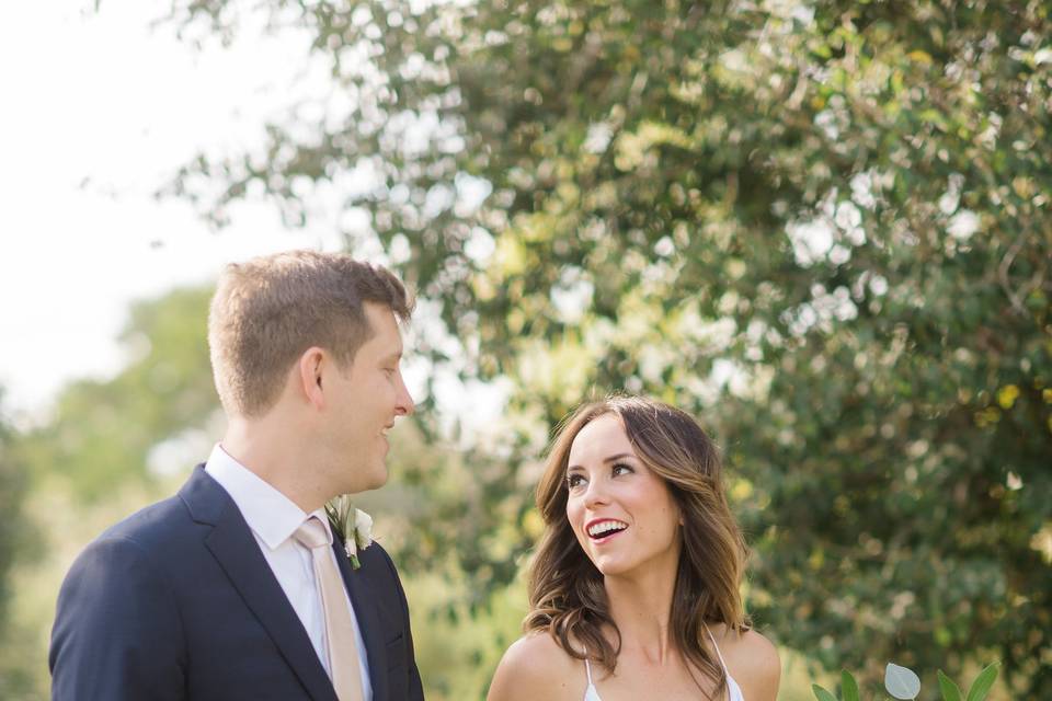 Bride and groom