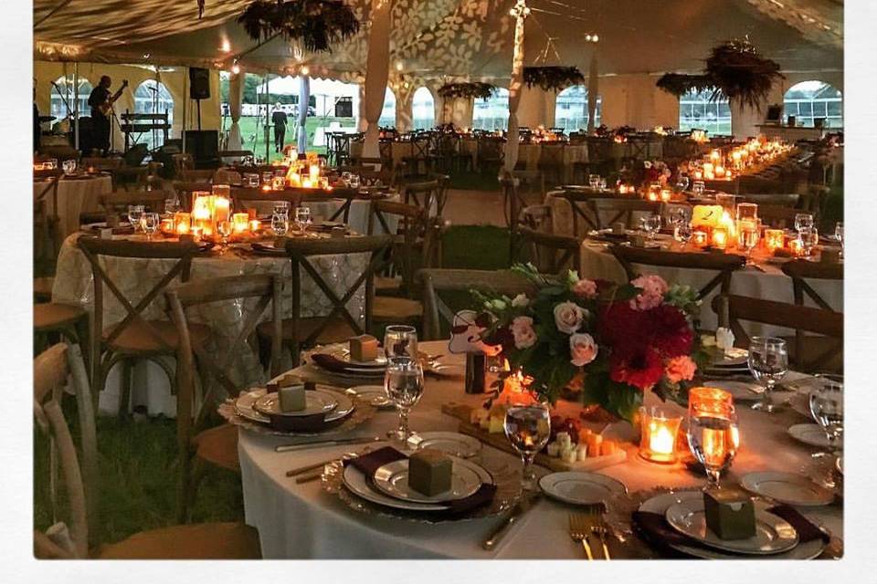 Wedding Tent Decor