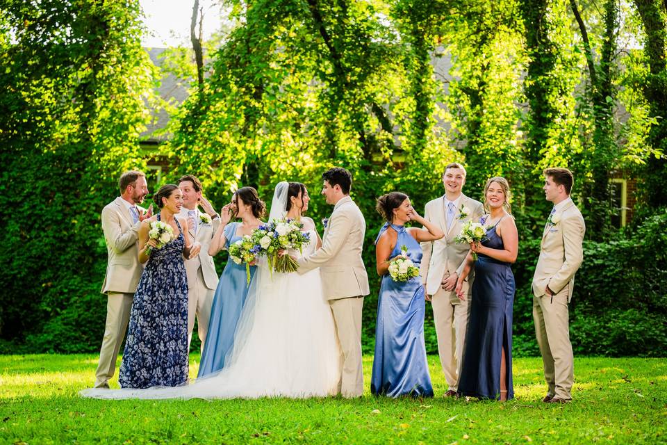 Bridal Party Secret Garden
