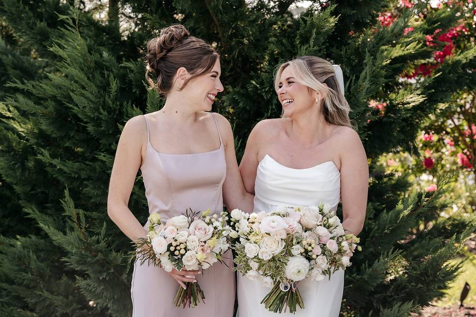 Bridal and Bridesmaid Bouquets
