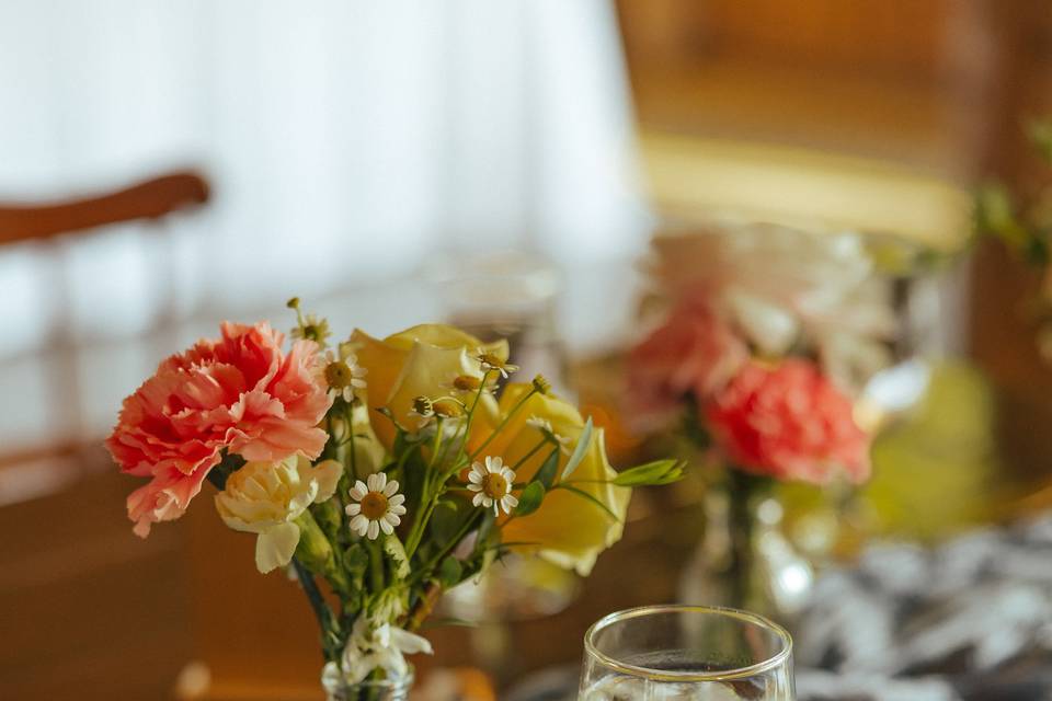 Colorful Farm Sweetheart Table