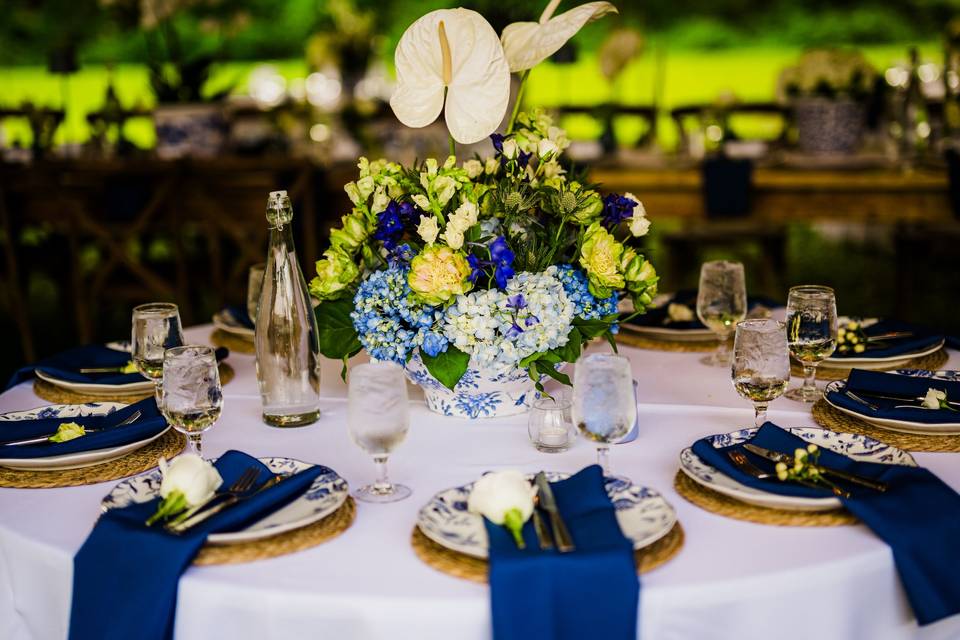 Garden Chinoiserie Reception