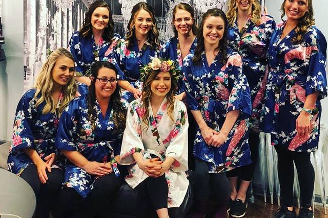 Happy bridal party!