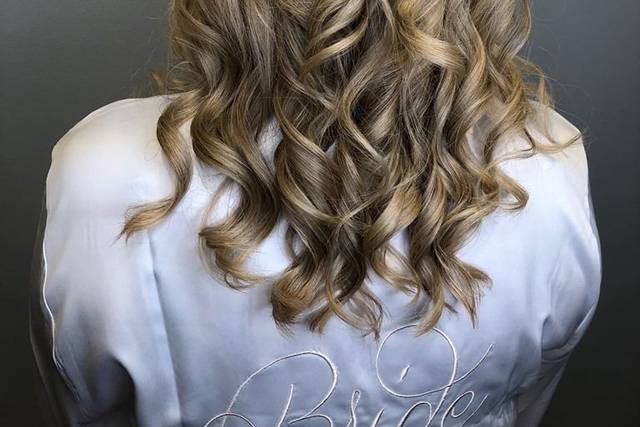 Bridal hair