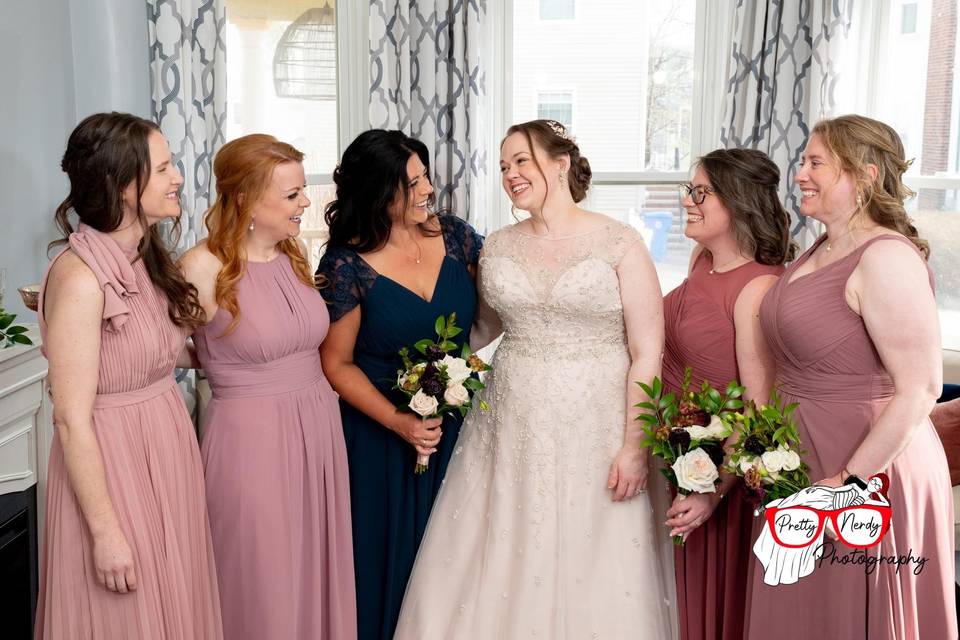 Beautiful Bridal party