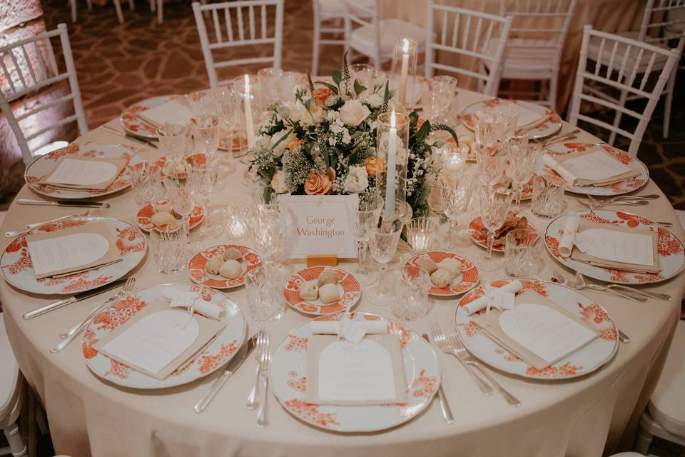 Warm table-sets