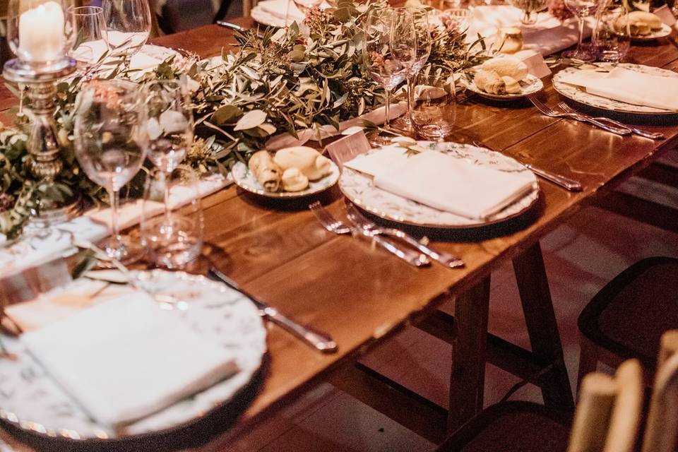 Country style tables