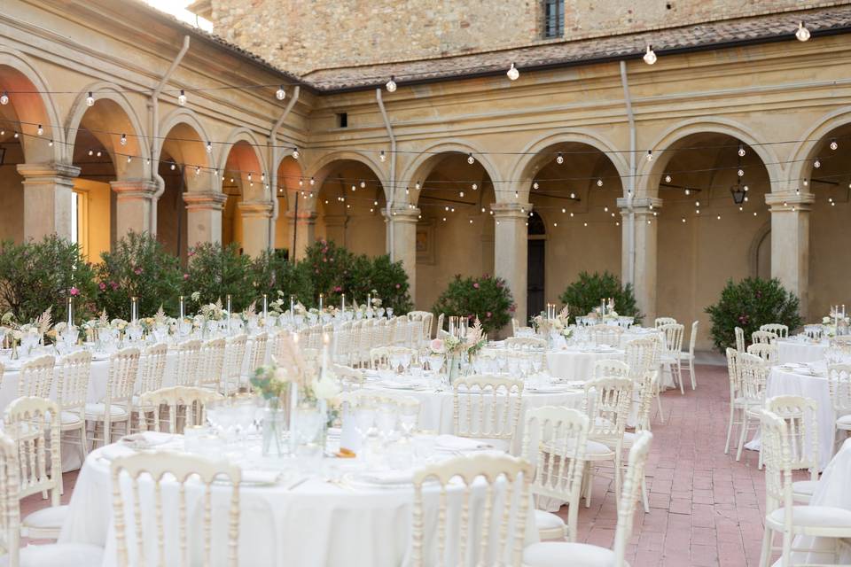 Wedding in a castle