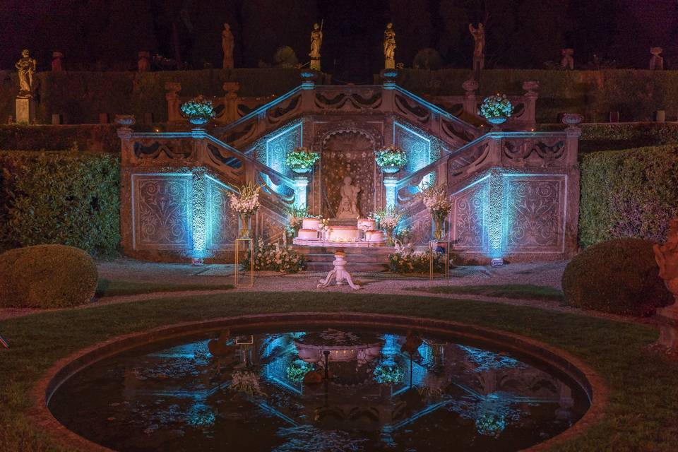 The wedding cake