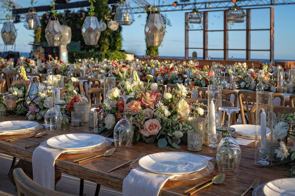 Indian Wedding Tablescape