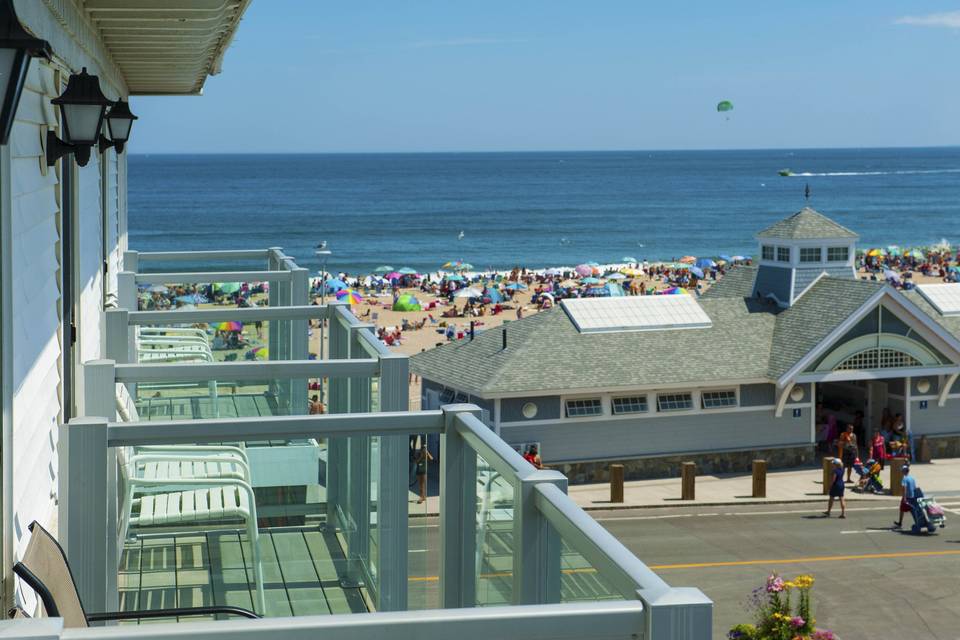 View from the guest balcony