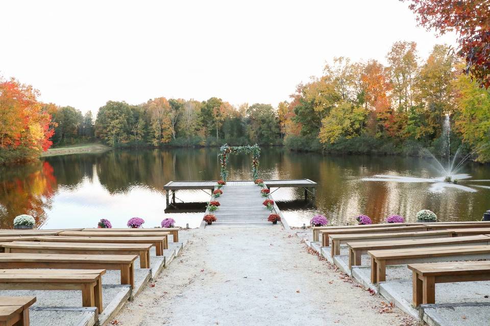 Lakefront Ceremony Site