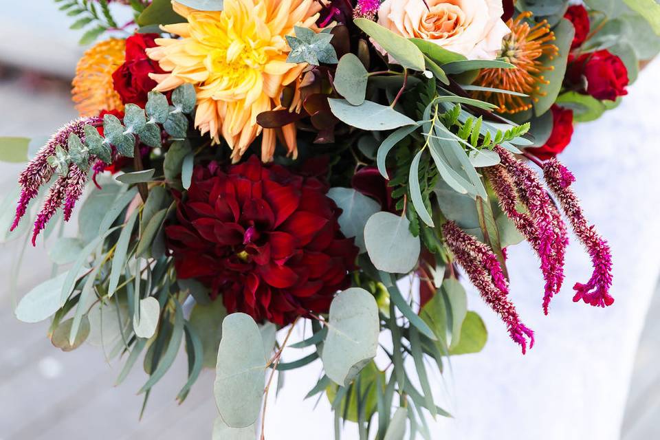 Vibrant Fall Bouquet