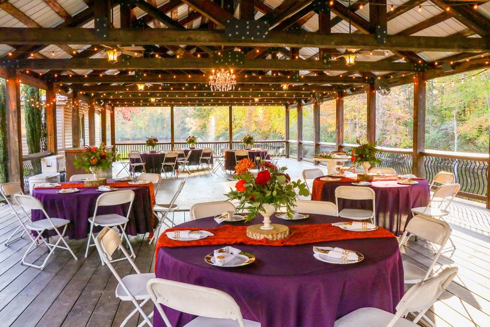 Lakefront Wedding Pavilion