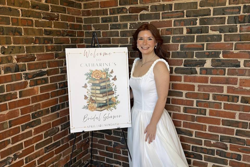 Custom gown