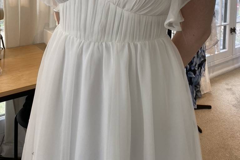 Custom gown
