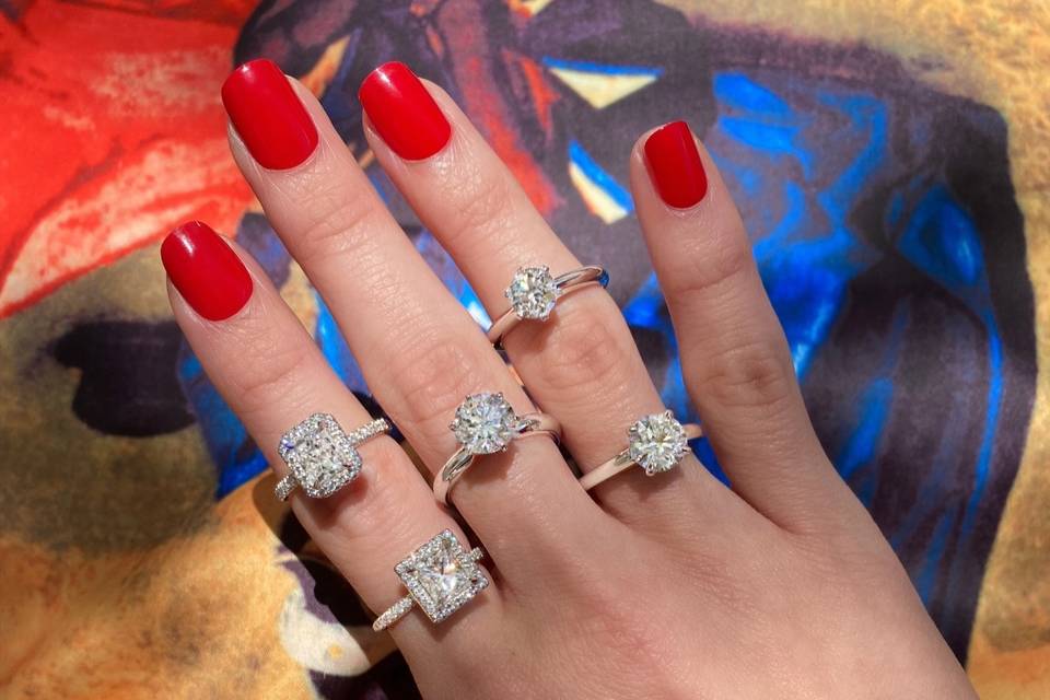 New Diamond Engagement Rings