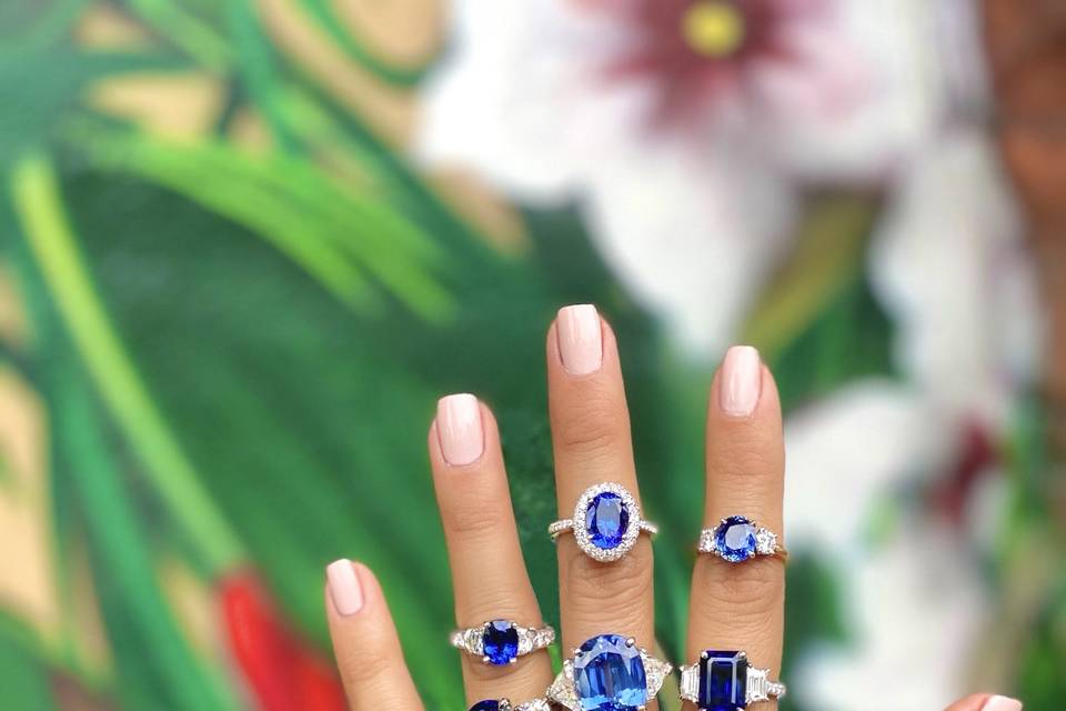 Sapphire Engagement Rings