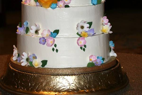 5 tiered floral