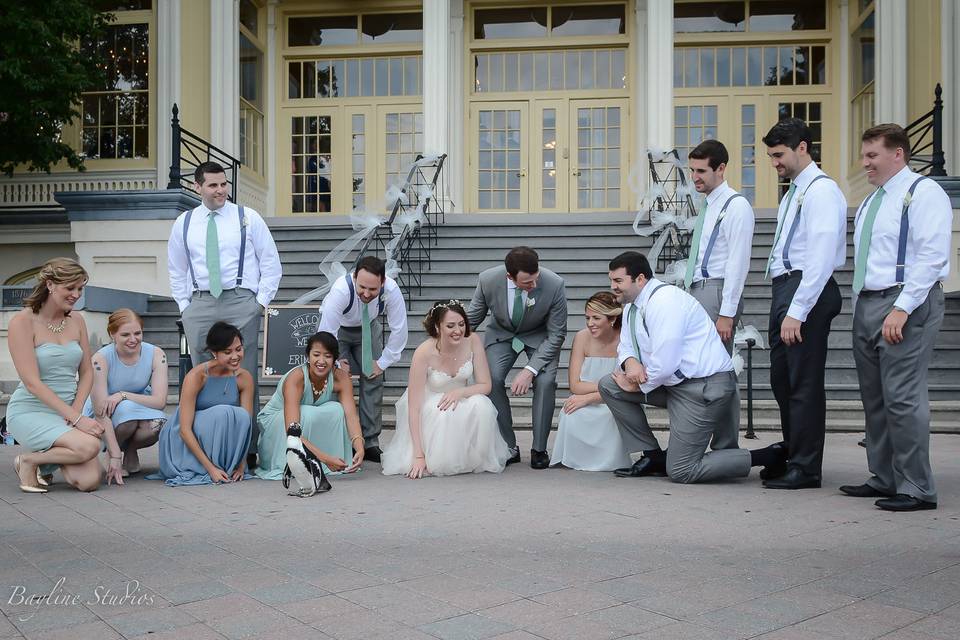 Mansion House Wedding, Baltimore Zoo