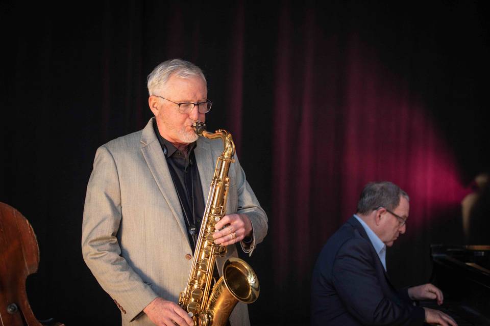 Mike Davis on sax