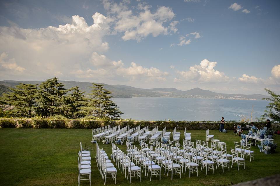 Ceremony on the lake