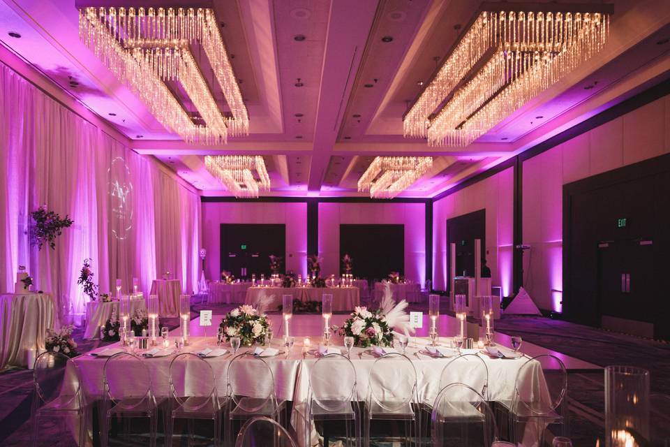 Ballroom Wedding Reception