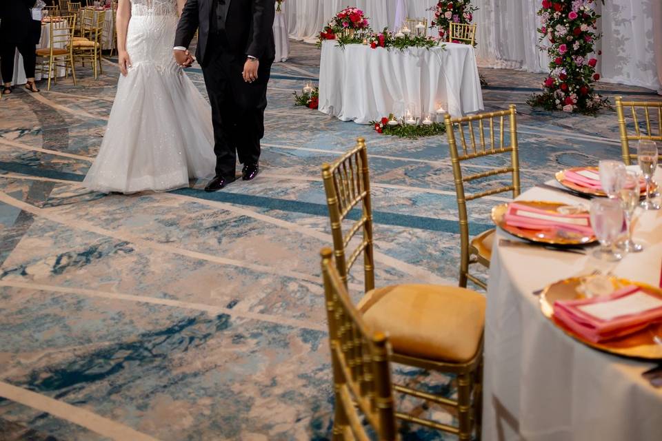 Ballroom Wedding Reception