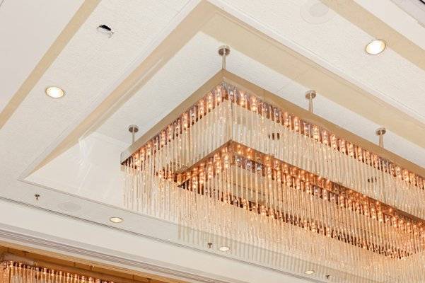 Ballroom wedding reception