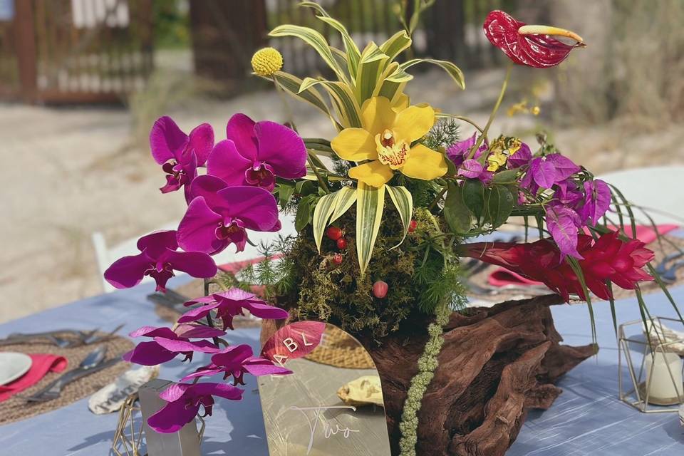 Driftwood Centerpieces